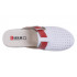 Odpružená zdravotná obuv MED21 - Biela s červenou
